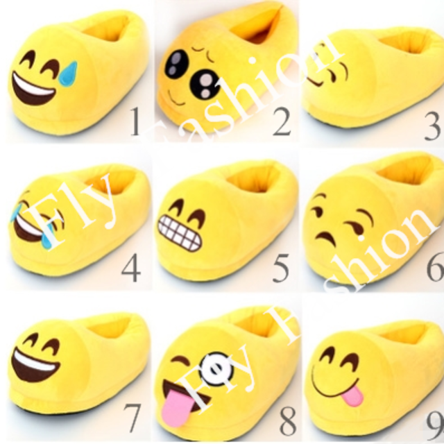 emoji 　ふわふわ絵文字スリッパ  レディースの靴/シューズ(ミュール)の商品写真