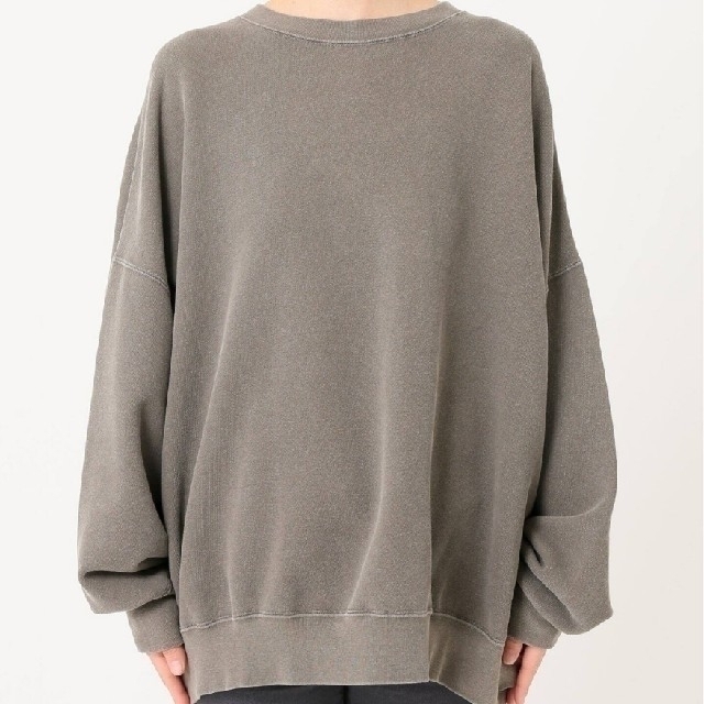 Deuxieme Classe wear out sweat カーキレディース - www.dnizz.com