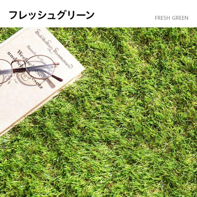 【新品】2つセット リアル人工芝 高密度 静電気抑制 2m×10m 芝丈20mm 3