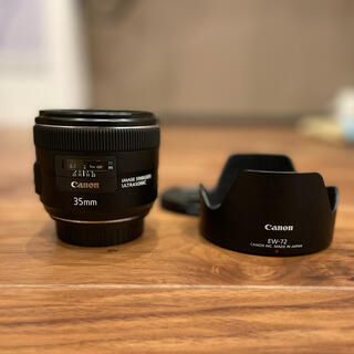 キヤノン(Canon)のEF35mm F2 IS USM 美品(レンズ(単焦点))