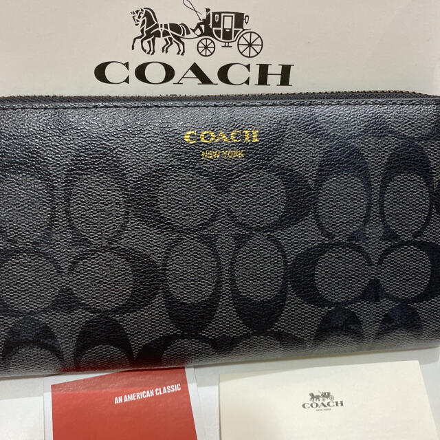 COACH(コーチ)のたーくん様。　未使用品！ ☆COACH☆ コーチ シグネチャー 長財布 メンズのファッション小物(長財布)の商品写真