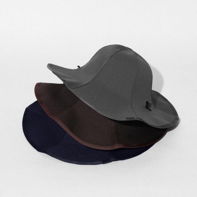 SUNSEA(サンシー)のSillage Foldable Panel Hat NAVY メンズの帽子(ハット)の商品写真