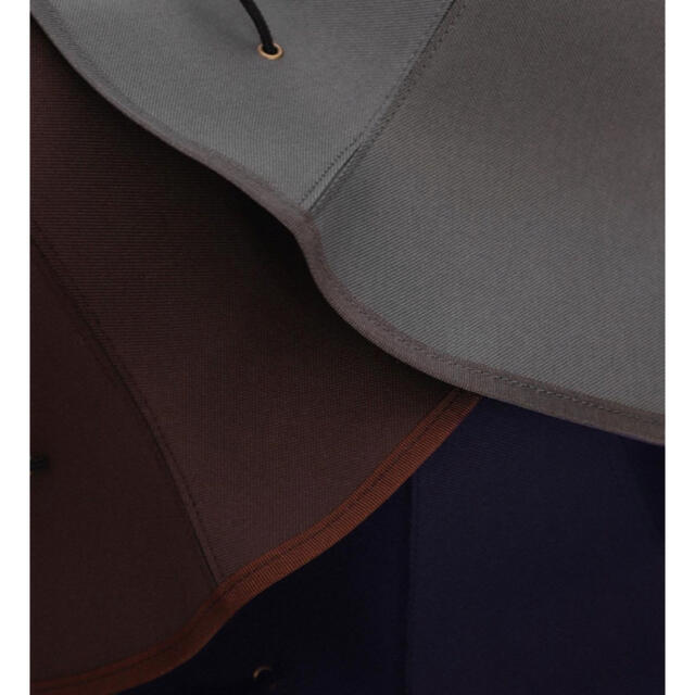 SUNSEA(サンシー)のSillage Foldable Panel Hat NAVY メンズの帽子(ハット)の商品写真