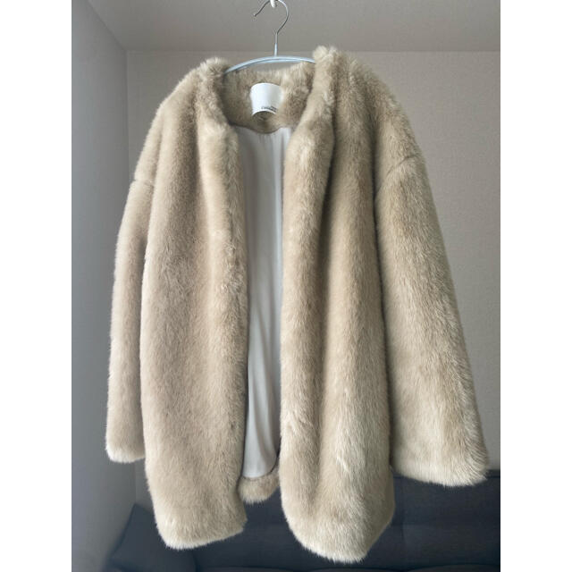 room306◻️Midi Fur Coat（フォーコート） - 毛皮/ファーコート