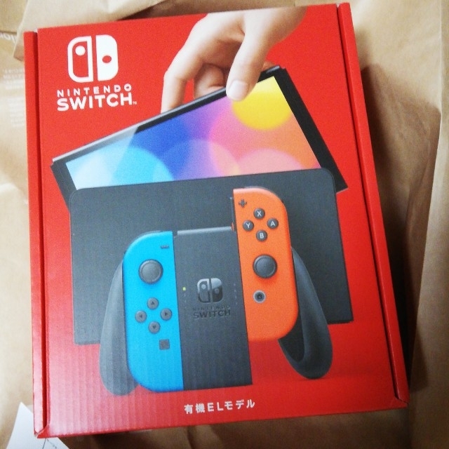 家庭用ゲーム機本体Nintendo Switch 有機ELモデル ネオン 新品未開封