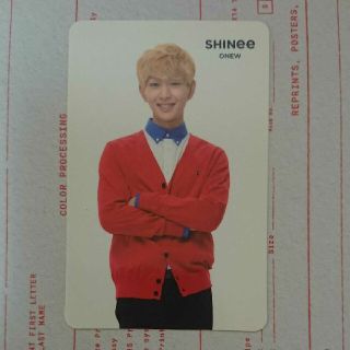 シャイニー(SHINee)のSHINee ONEW Trading Card(K-POP/アジア)