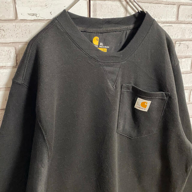 carhartt(カーハート)の90s カーハート メキシコ製 S デッドストック ビッグシルエット ロゴタグ メンズのトップス(スウェット)の商品写真