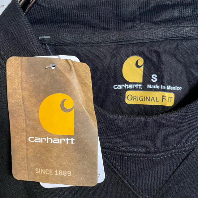 carhartt(カーハート)の90s カーハート メキシコ製 S デッドストック ビッグシルエット ロゴタグ メンズのトップス(スウェット)の商品写真