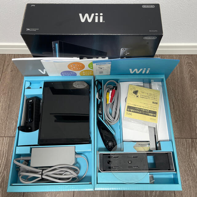 任天堂 Wii 本体 ブラック