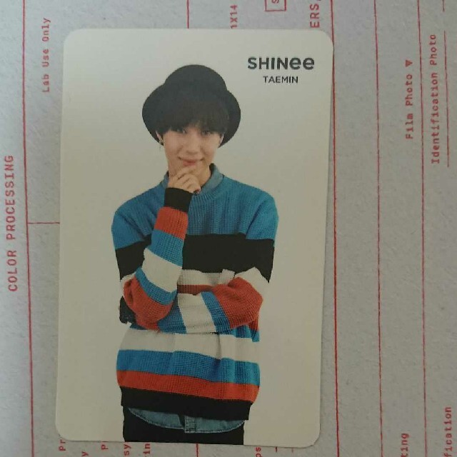 SHINee(シャイニー)のSHINee TAEMIN Trading Card エンタメ/ホビーのCD(K-POP/アジア)の商品写真