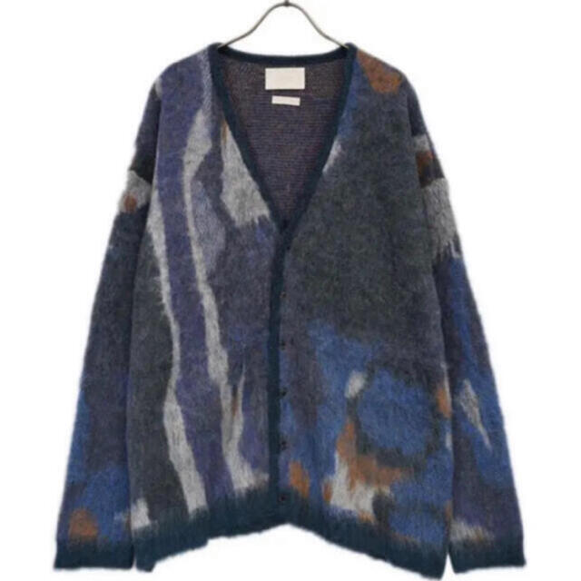 メンズ21AW YOKE ROTHKO JACQUARD CARDIGAN ヨーク