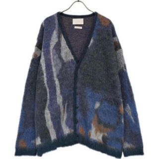 ワンエルディーケーセレクト(1LDK SELECT)の21AW YOKE ROTHKO JACQUARD CARDIGAN ヨーク(カーディガン)