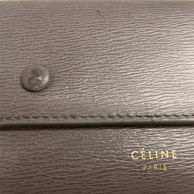 celine(セリーヌ)の【 CELINE 】セリーヌ 三つ折り ミニ財布 レディースのファッション小物(財布)の商品写真