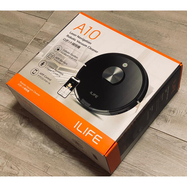 未使用☆ILIFE A10 ロボット掃除機 ホワイト