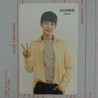 シャイニー(SHINee)のSHINee MINHO Trading Card(K-POP/アジア)