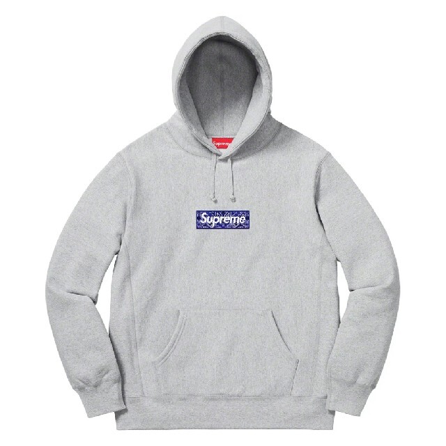 新品未使用 Supreme Bandana Box Logo パーカー