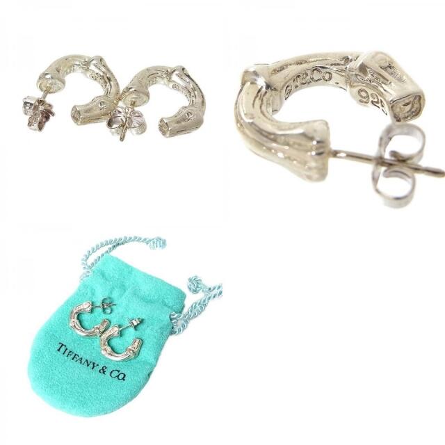 Tiffany & Co.(ティファニー)のティファニー TIFFANY＆CO バンブーデザイン スタッドピアス 【中古】 レディースのアクセサリー(ピアス)の商品写真