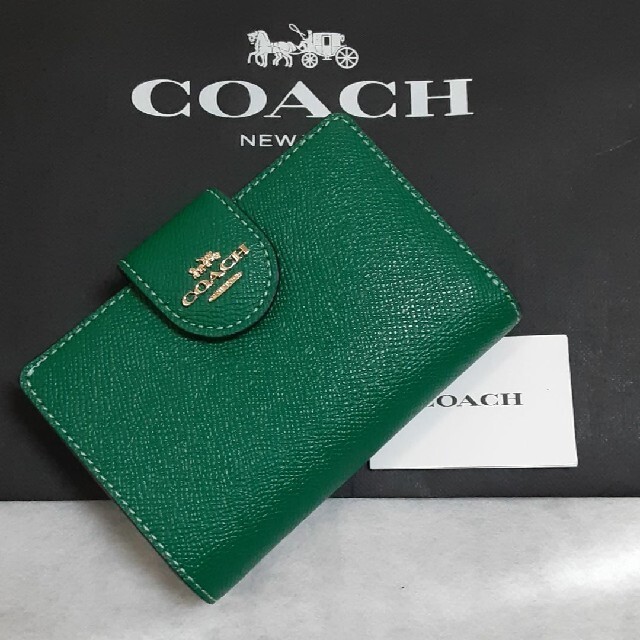 【新品】コーチ COACH 二つ折り財布  6390