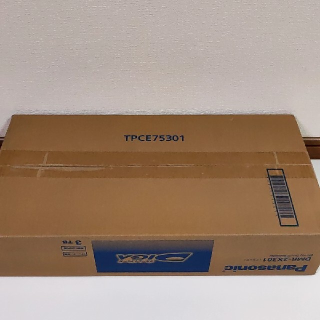 新品未開封　パナソニック  DIGA DMR-2X301 保証書・納品書付