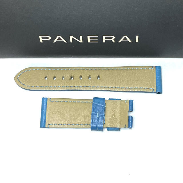 PANERAI(パネライ)の【美品】パネライ 純正 ベルト ルミノール 44mm 尾錠用 メンズの時計(レザーベルト)の商品写真