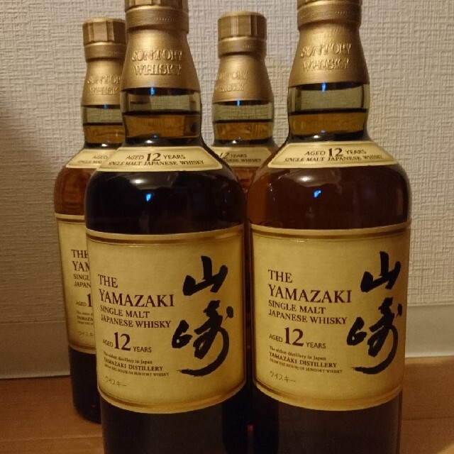 サントリー山崎12年 4本
