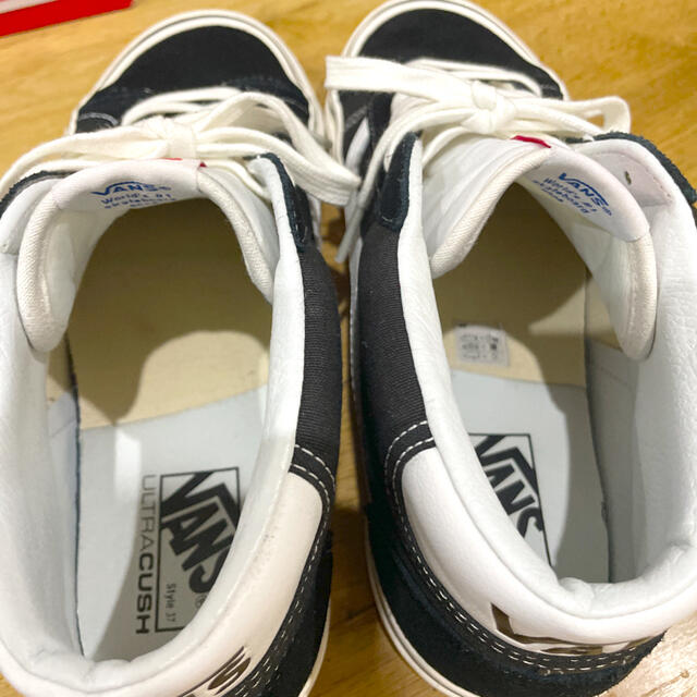 VANS / バンズ　ミッドスクール スニーカー アナハイム 黒 白 8