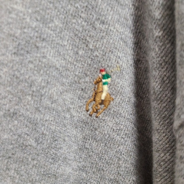 POLO RALPH LAUREN(ポロラルフローレン)の美品 古着 ラルフローレン  襟付きニット セーター 刺繍ワンポイント メンズのトップス(ニット/セーター)の商品写真