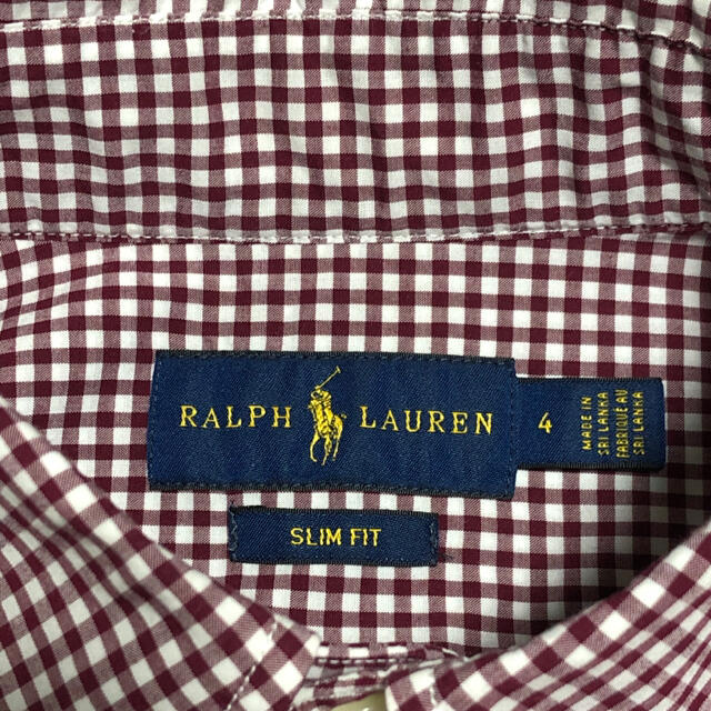 Ralph Lauren(ラルフローレン)の【美品】RALPH LAUREN 〈ラルフローレン〉ギンガムチェックシャツ レディースのトップス(シャツ/ブラウス(長袖/七分))の商品写真