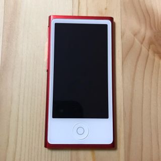 アイポッド(iPod)のApple iPod nano 第7世代 PRODUCT RED【本体のみ】(ポータブルプレーヤー)