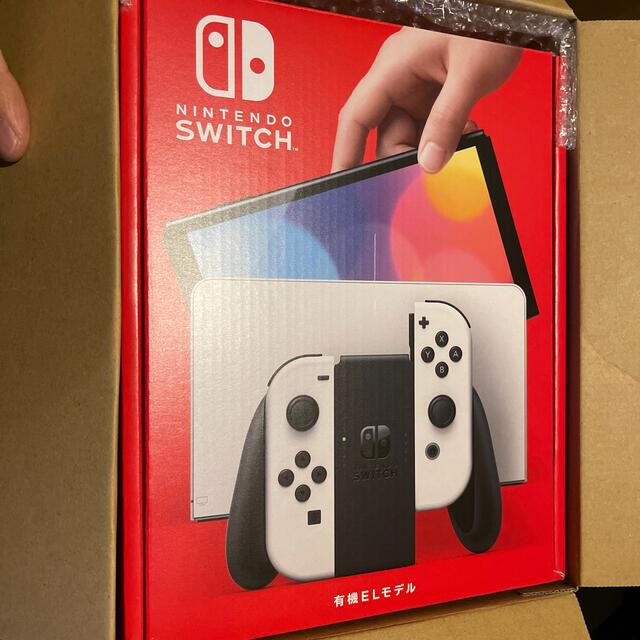 新型Nintendo Switch 有機ELモデル　ホワイト