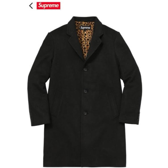 supreme 17aw loro piana wool overcoat