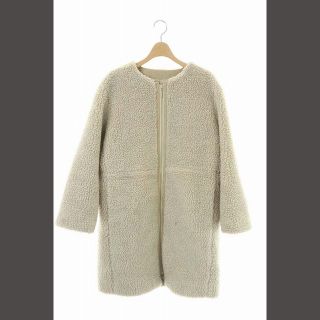 ストロベリーフィールズ(STRAWBERRY-FIELDS)のストロベリーフィールズ 19AW ボアコート アウター ノーカラー ロング(その他)