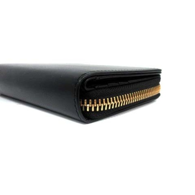 A.P.C 牛革 ゴールド金具 黒の通販 by ベクトル ラクマ店|アーペーセーならラクマ - アーペーセー 二つ折り財布 ラウンドファスナー レザー 超特価安い