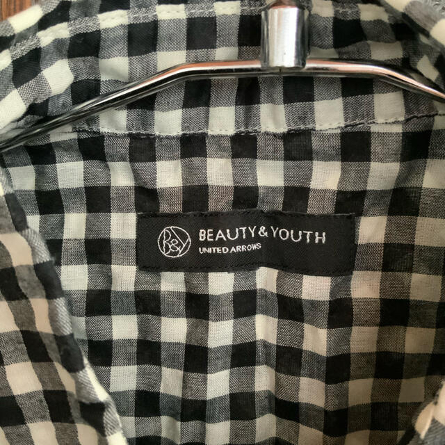 BEAUTY&YOUTH UNITED ARROWS(ビューティアンドユースユナイテッドアローズ)のビューティ&ユース ユナイテッドアローズ チェック ブラウス レディースのトップス(シャツ/ブラウス(半袖/袖なし))の商品写真