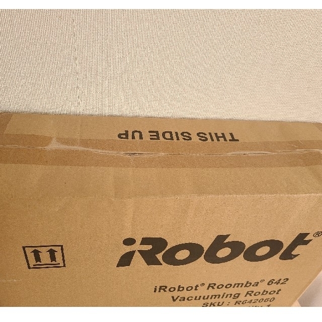 新品・未開封　ルンバ642 R642060　iRobot Roomba642 スマホ/家電/カメラの生活家電(掃除機)の商品写真