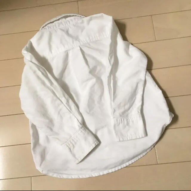 Baby gap ★ ホワイトシャツ 90 キッズ/ベビー/マタニティのキッズ服男の子用(90cm~)(ブラウス)の商品写真