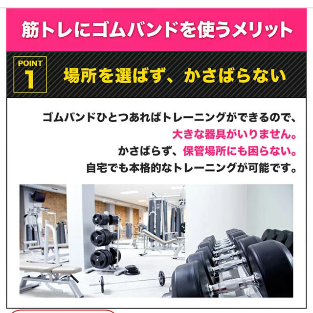 トレーニングチューブ 未使用 スポーツ/アウトドアのトレーニング/エクササイズ(トレーニング用品)の商品写真