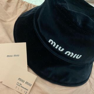 ミュウミュウ(miumiu)のmiumiu バケットハット(ハット)