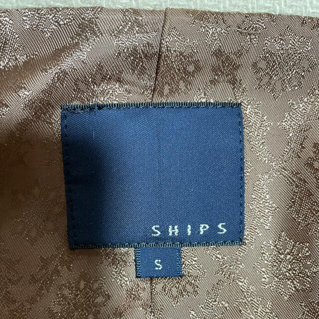 SHIPS(シップス)の【美品】ships シップス　コート　ベージュ　サイズS   レディースのジャケット/アウター(ロングコート)の商品写真