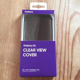 サムスン(SAMSUNG)の新品★Galaxy S6純正ケース Clea View Cover(Androidケース)