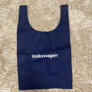 フォルクスワーゲン(Volkswagen)のフォルクスワーゲン　デニム生地バッグ💓(エコバッグ)