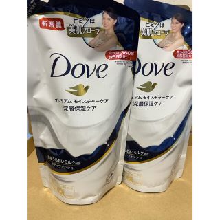 ユニリーバ(Unilever)のダヴ ボディウォッシュ プレミアム モイスチャーケア つめかえ用 360g(ボディソープ/石鹸)