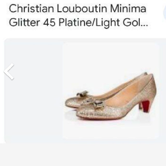 売れ筋ランキングも Louboutin Christian - Louboutin☆ミニマ 新品未