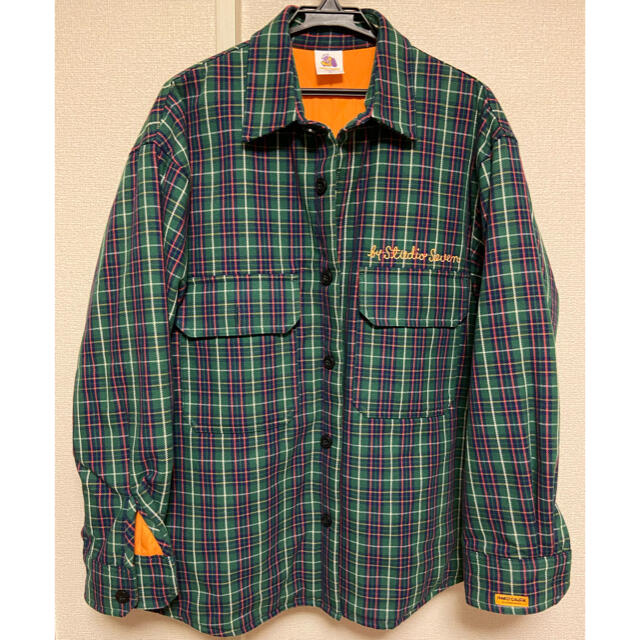 GU(ジーユー)のダブルポケットシャツ(長袖) GU×STUDIO SEVENコラボ メンズのジャケット/アウター(ブルゾン)の商品写真