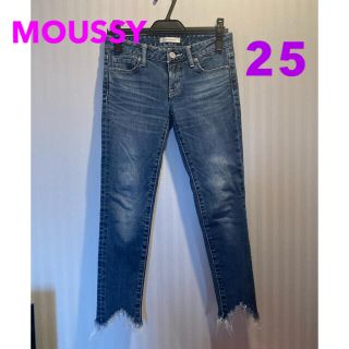 マウジー(moussy)のやー様ご専用❤️値下げ美品❗️MOUSSY マウジー デニム 25 クロップド (デニム/ジーンズ)