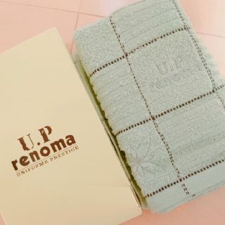 ユーピーレノマ(U.P renoma)のU.P renoma フェイスタオル / 新品 未使用(タオル/バス用品)