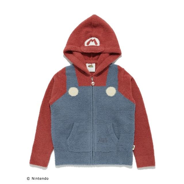 新品・未使用】130サイズ マリオ ジェラピケ パーカー＆ロングパンツ