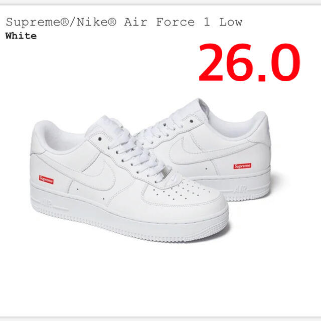 Supreme Nike Air Force1 Low