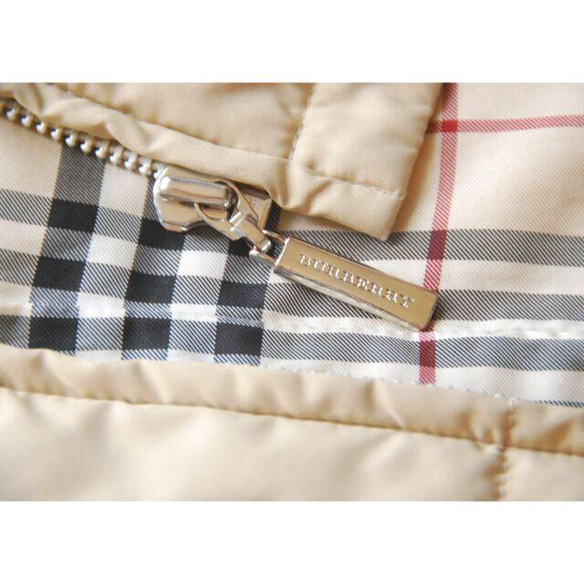 BURBERRY(バーバリー)のバーバリー ロンドン ♡ ジップアップブルゾン ベージュ 大きいサイズ レディースのジャケット/アウター(ブルゾン)の商品写真