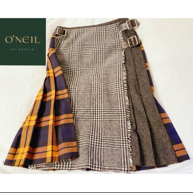 O'NEILL(オニール)のオニールオブダブリン　キルトスカート レディースのスカート(ひざ丈スカート)の商品写真